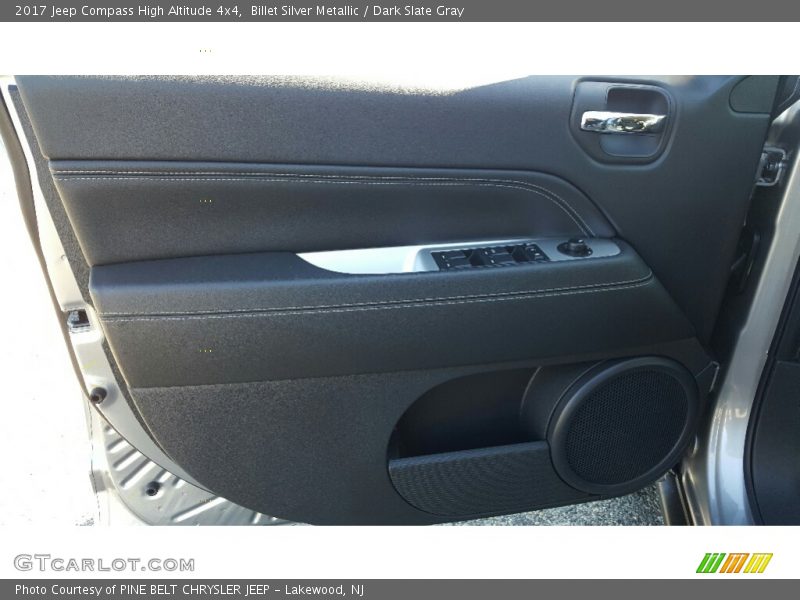 Billet Silver Metallic / Dark Slate Gray 2017 Jeep Compass High Altitude 4x4