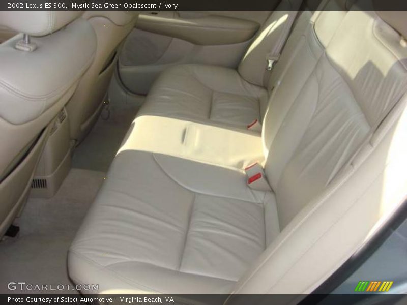 Mystic Sea Green Opalescent / Ivory 2002 Lexus ES 300