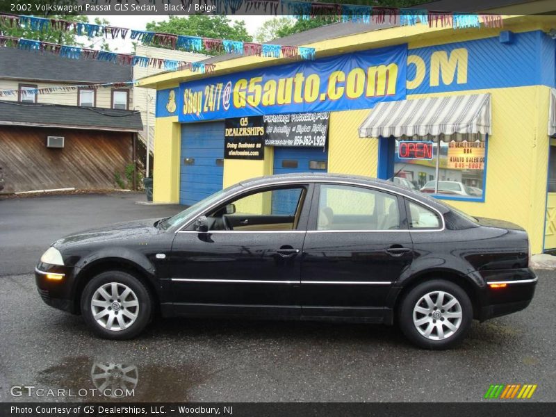 Black / Beige 2002 Volkswagen Passat GLS Sedan