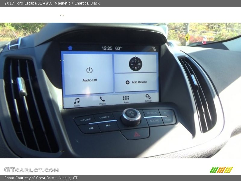 Magnetic / Charcoal Black 2017 Ford Escape SE 4WD