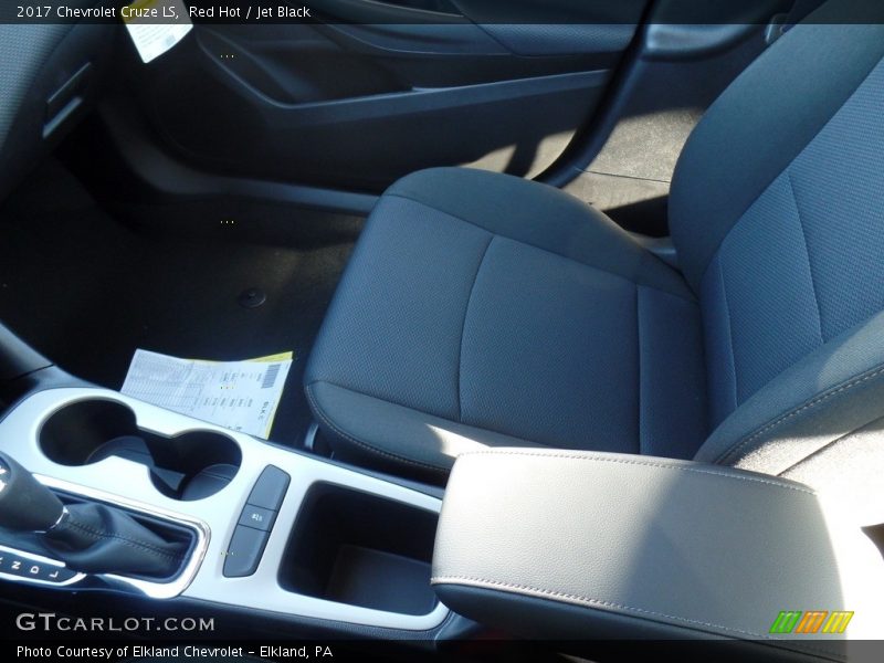 Red Hot / Jet Black 2017 Chevrolet Cruze LS