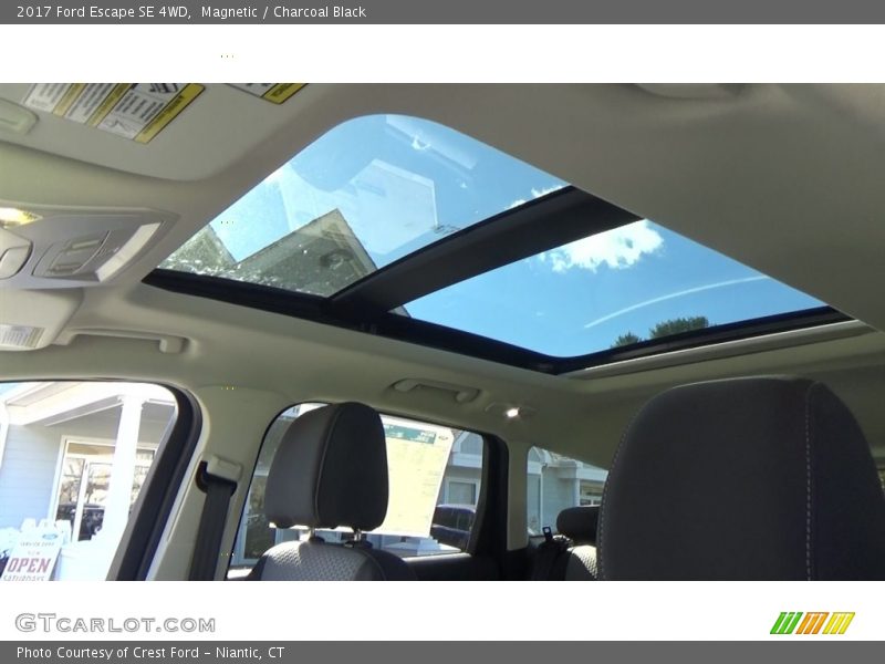 Magnetic / Charcoal Black 2017 Ford Escape SE 4WD