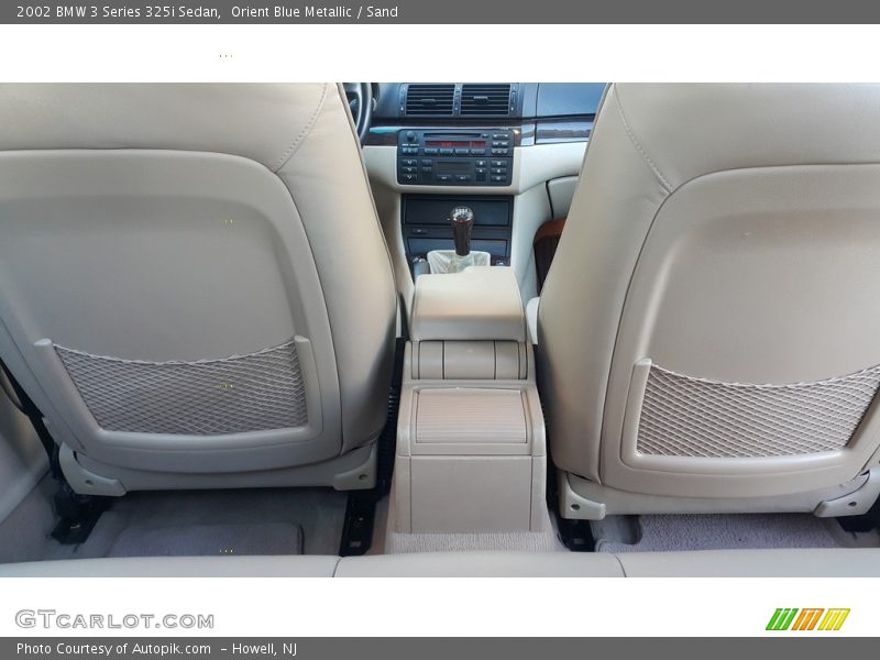 Orient Blue Metallic / Sand 2002 BMW 3 Series 325i Sedan