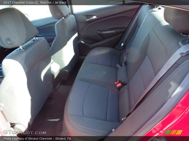 Red Hot / Jet Black 2017 Chevrolet Cruze LS
