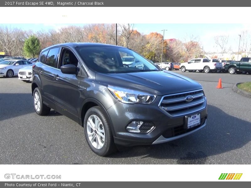 Magnetic / Charcoal Black 2017 Ford Escape SE 4WD