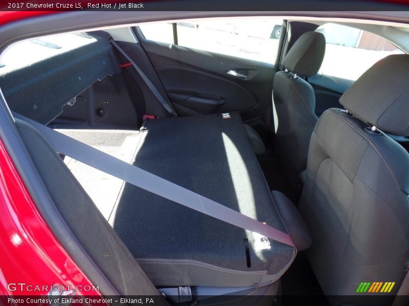 Red Hot / Jet Black 2017 Chevrolet Cruze LS