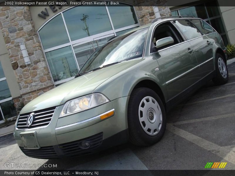 Fresco Green Metallic / Black 2002 Volkswagen Passat GLS Wagon