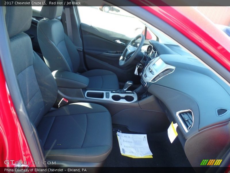 Red Hot / Jet Black 2017 Chevrolet Cruze LS