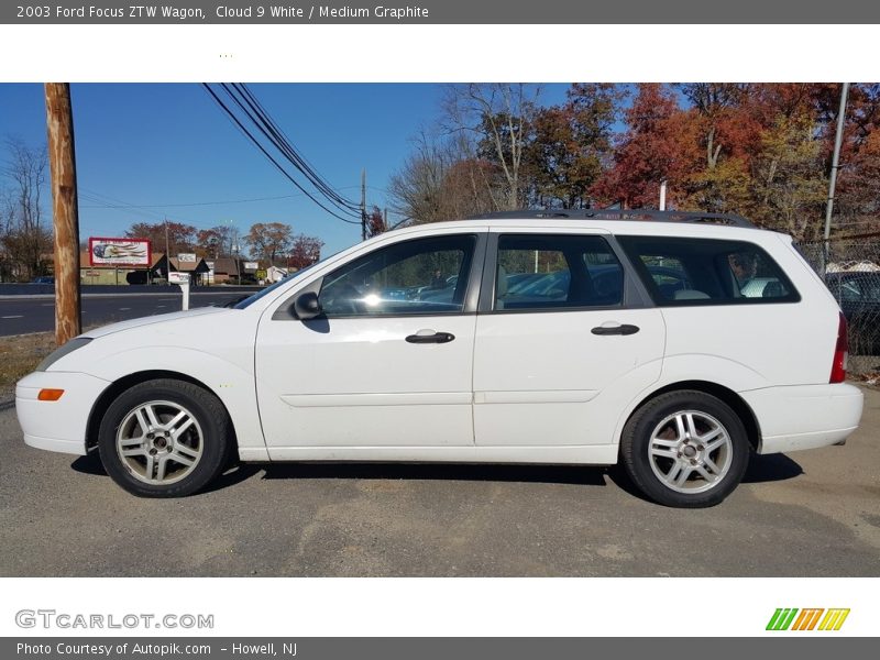 Cloud 9 White / Medium Graphite 2003 Ford Focus ZTW Wagon