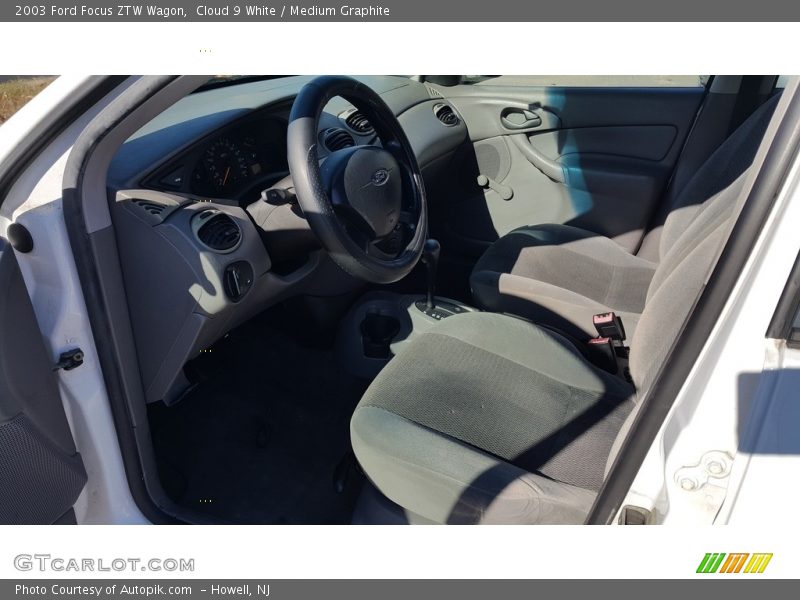 Cloud 9 White / Medium Graphite 2003 Ford Focus ZTW Wagon