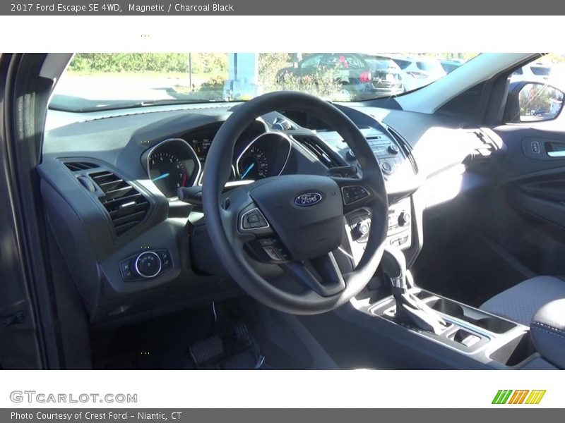 Magnetic / Charcoal Black 2017 Ford Escape SE 4WD