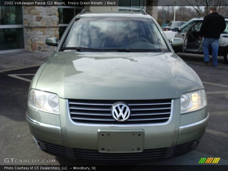 Fresco Green Metallic / Black 2002 Volkswagen Passat GLS Wagon