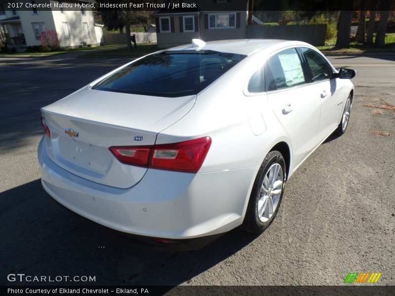 Iridescent Pearl Tricoat / Jet Black 2017 Chevrolet Malibu Hybrid