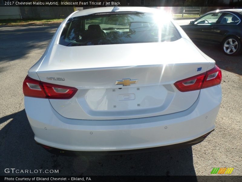 Iridescent Pearl Tricoat / Jet Black 2017 Chevrolet Malibu Hybrid