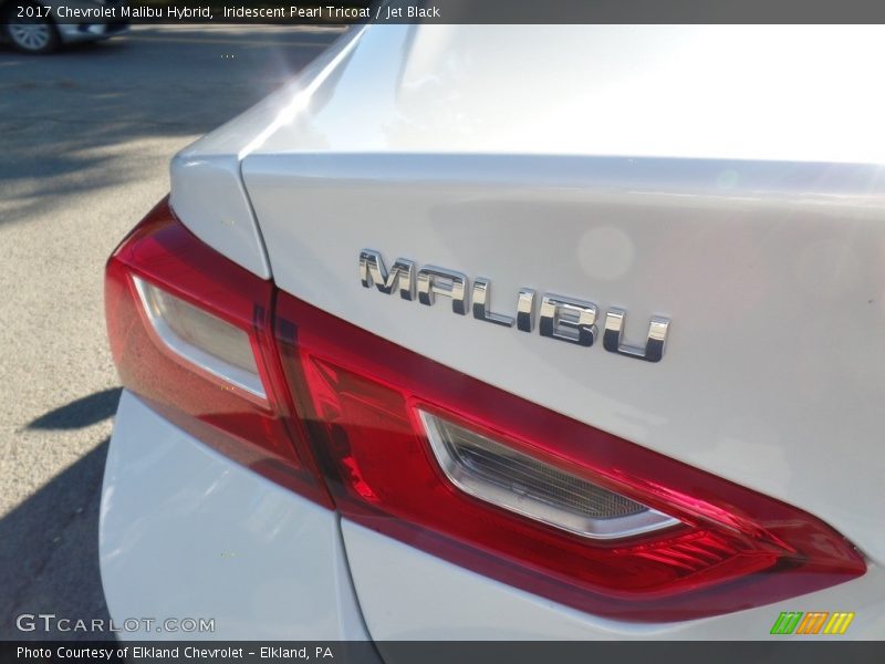 Iridescent Pearl Tricoat / Jet Black 2017 Chevrolet Malibu Hybrid