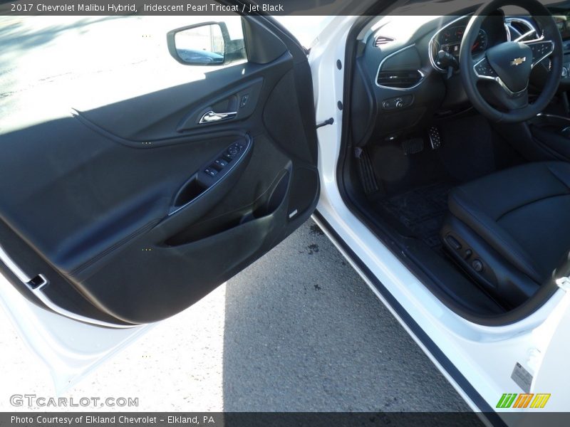 Iridescent Pearl Tricoat / Jet Black 2017 Chevrolet Malibu Hybrid