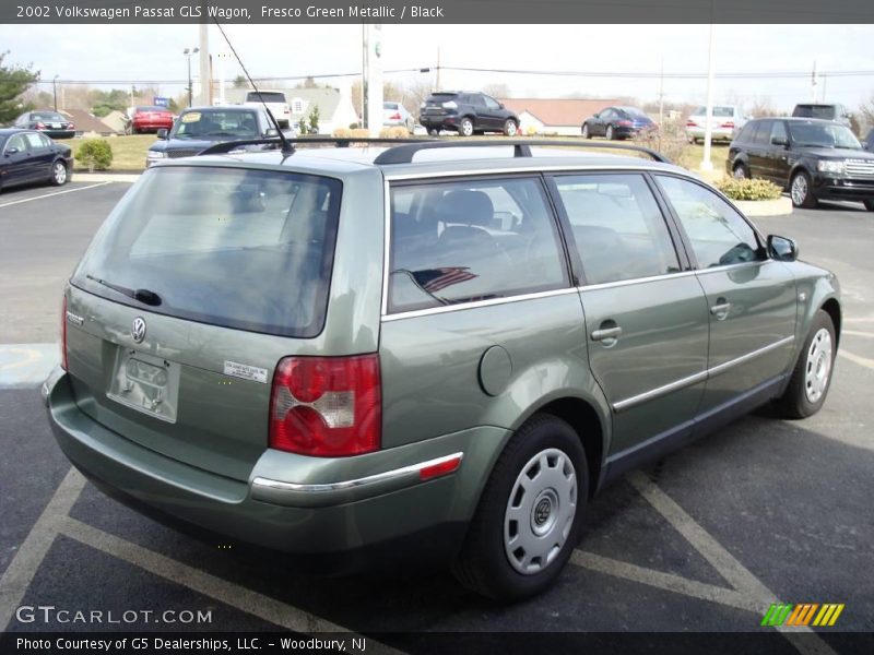 Fresco Green Metallic / Black 2002 Volkswagen Passat GLS Wagon