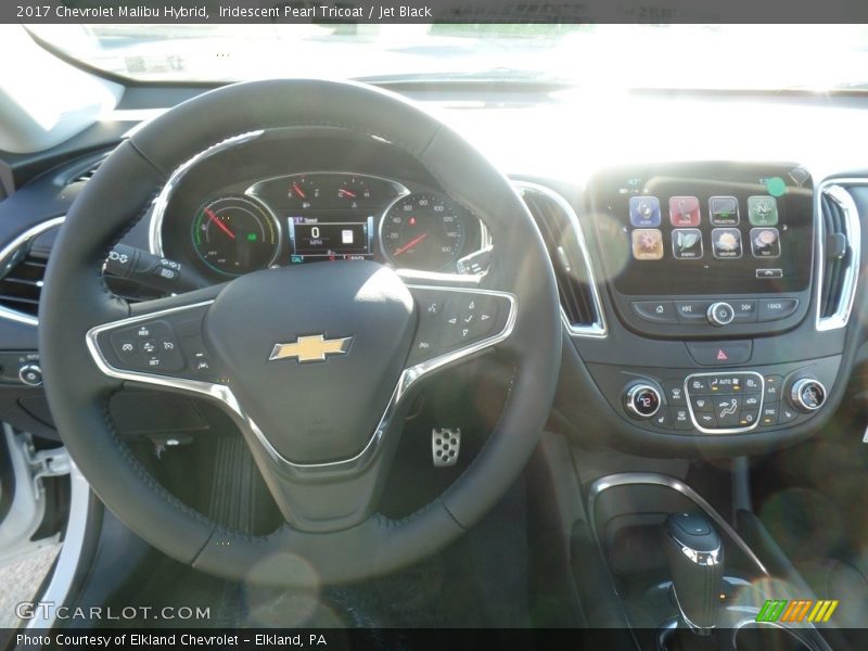 Iridescent Pearl Tricoat / Jet Black 2017 Chevrolet Malibu Hybrid