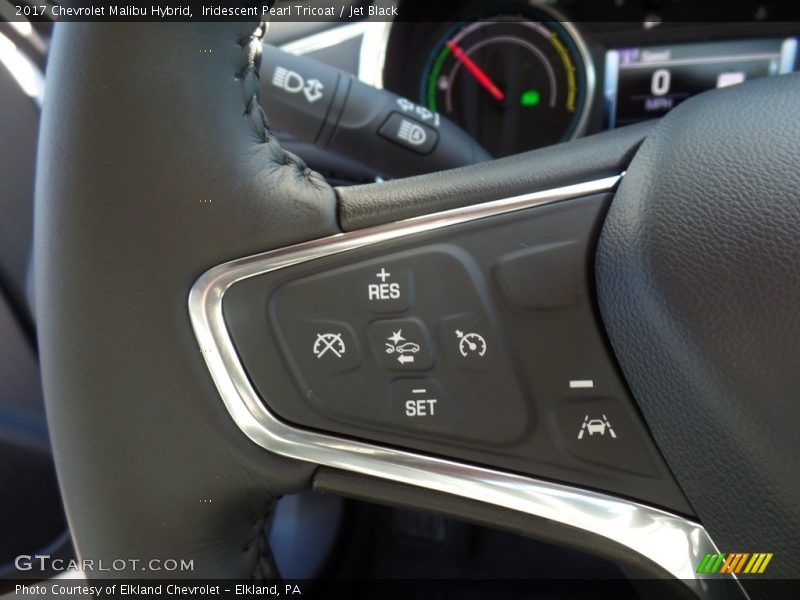 Iridescent Pearl Tricoat / Jet Black 2017 Chevrolet Malibu Hybrid