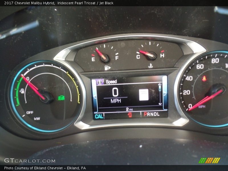 Iridescent Pearl Tricoat / Jet Black 2017 Chevrolet Malibu Hybrid