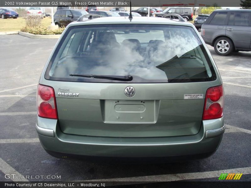 Fresco Green Metallic / Black 2002 Volkswagen Passat GLS Wagon