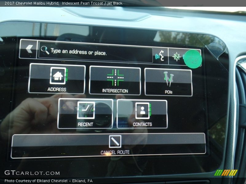 Iridescent Pearl Tricoat / Jet Black 2017 Chevrolet Malibu Hybrid