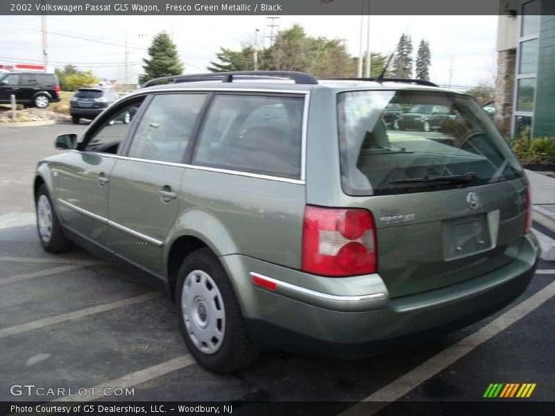 Fresco Green Metallic / Black 2002 Volkswagen Passat GLS Wagon