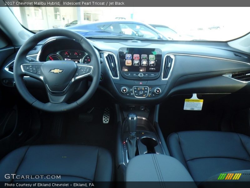 Iridescent Pearl Tricoat / Jet Black 2017 Chevrolet Malibu Hybrid