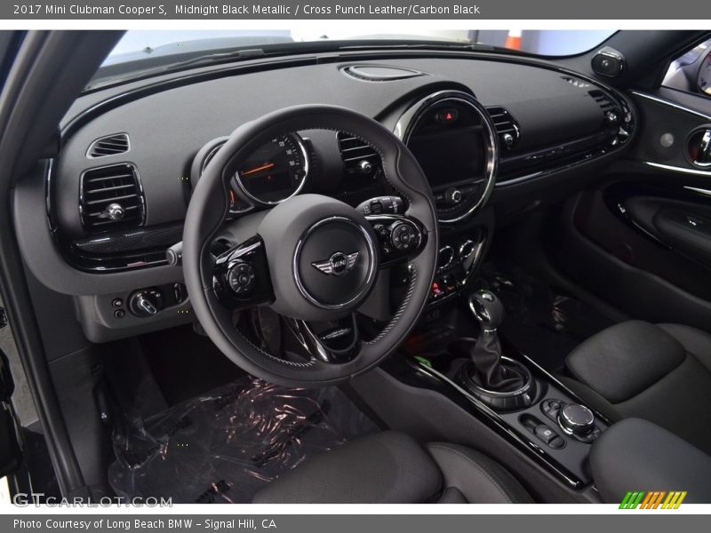  2017 Clubman Cooper S Cross Punch Leather/Carbon Black Interior