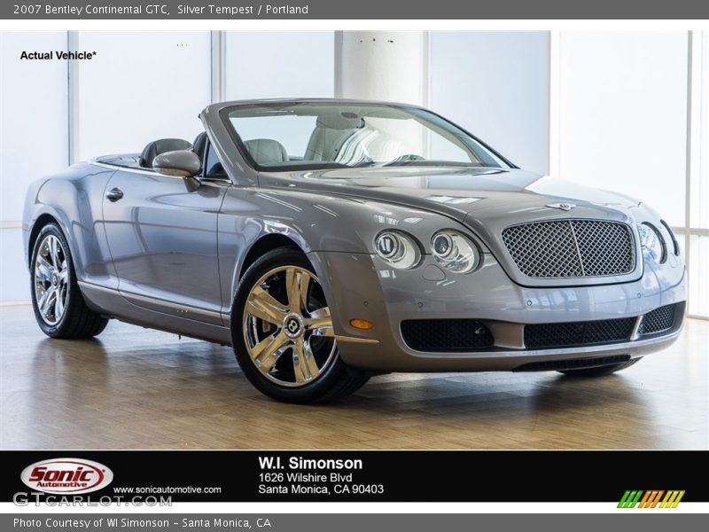 Silver Tempest / Portland 2007 Bentley Continental GTC