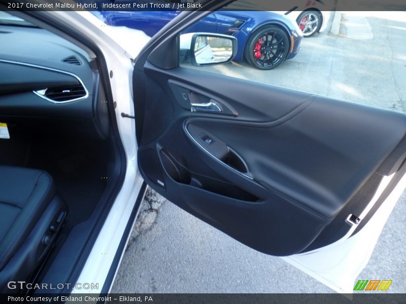 Iridescent Pearl Tricoat / Jet Black 2017 Chevrolet Malibu Hybrid