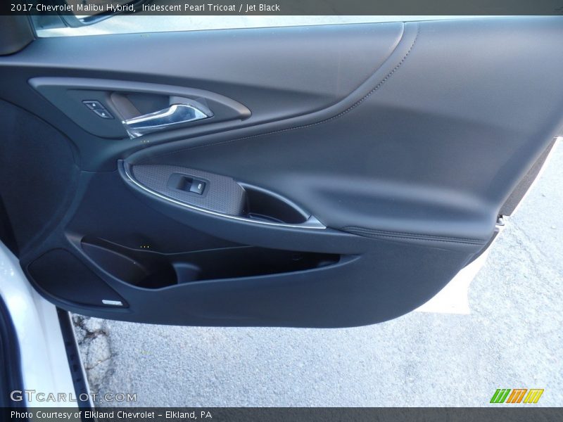 Iridescent Pearl Tricoat / Jet Black 2017 Chevrolet Malibu Hybrid