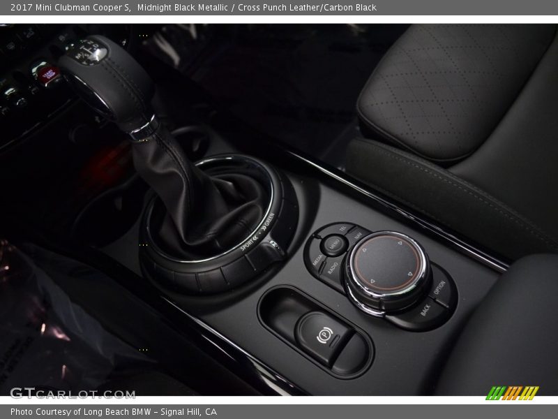 Midnight Black Metallic / Cross Punch Leather/Carbon Black 2017 Mini Clubman Cooper S