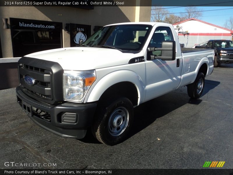 Oxford White / Steel 2014 Ford F250 Super Duty XL Regular Cab 4x4