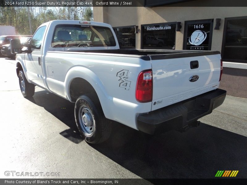 Oxford White / Steel 2014 Ford F250 Super Duty XL Regular Cab 4x4