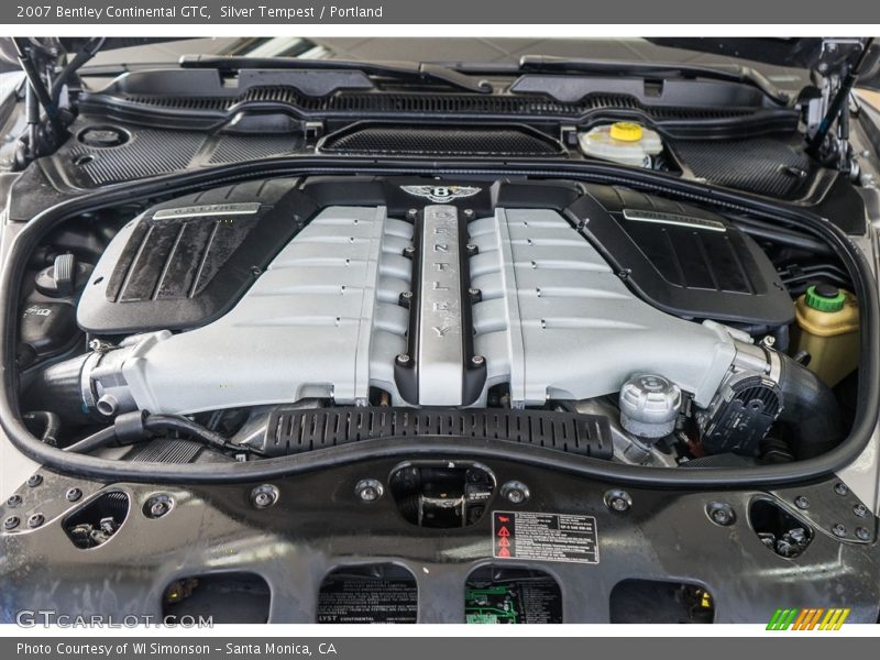 Silver Tempest / Portland 2007 Bentley Continental GTC