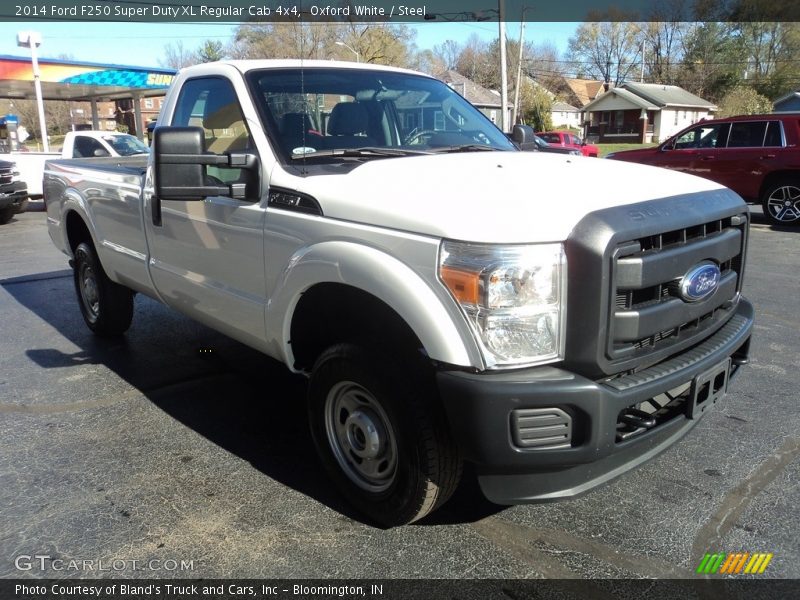 Oxford White / Steel 2014 Ford F250 Super Duty XL Regular Cab 4x4