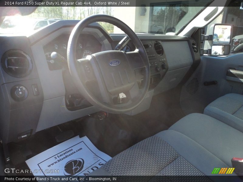 Oxford White / Steel 2014 Ford F250 Super Duty XL Regular Cab 4x4