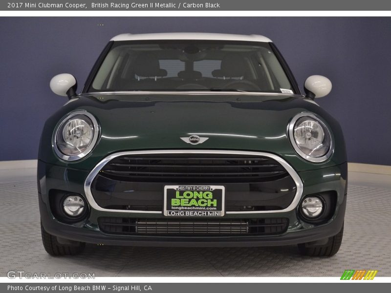 British Racing Green II Metallic / Carbon Black 2017 Mini Clubman Cooper