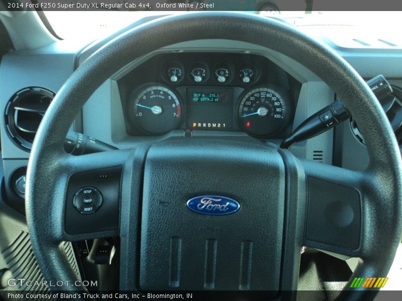 Oxford White / Steel 2014 Ford F250 Super Duty XL Regular Cab 4x4