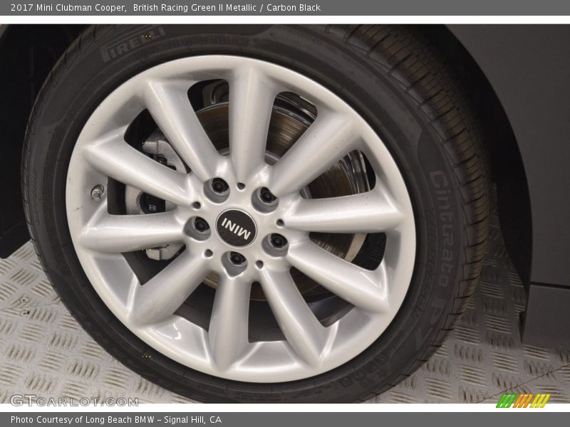 British Racing Green II Metallic / Carbon Black 2017 Mini Clubman Cooper