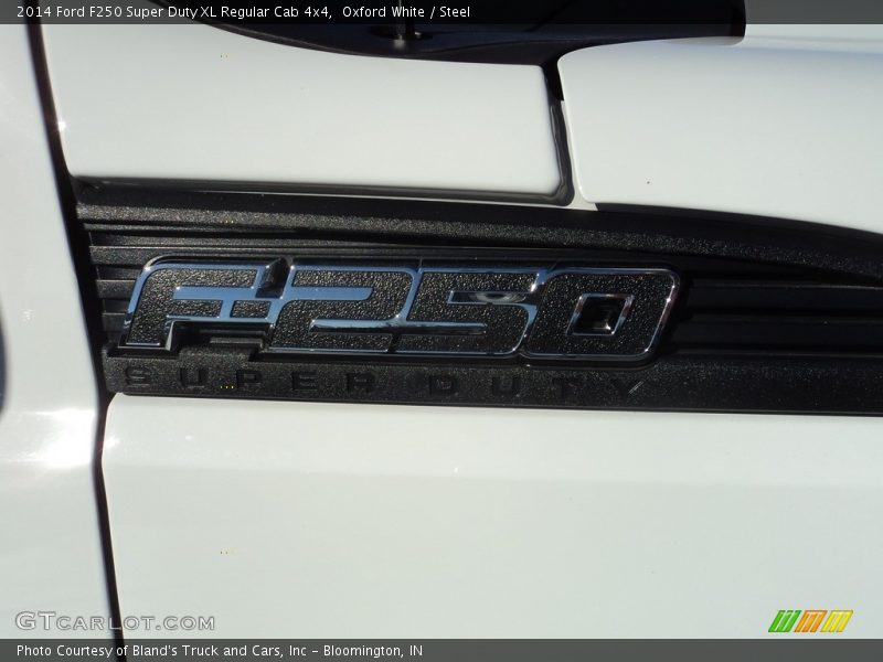Oxford White / Steel 2014 Ford F250 Super Duty XL Regular Cab 4x4