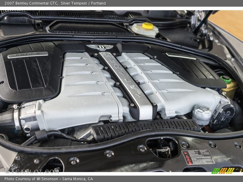 Silver Tempest / Portland 2007 Bentley Continental GTC