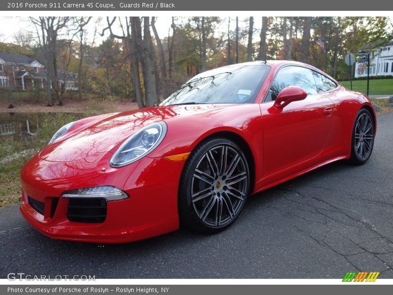 Guards Red / Black 2016 Porsche 911 Carrera 4S Coupe