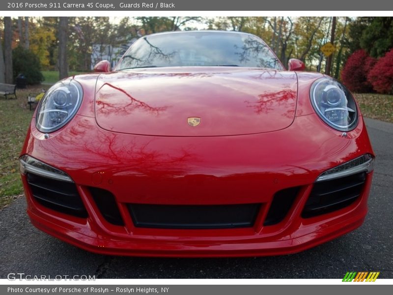 Guards Red / Black 2016 Porsche 911 Carrera 4S Coupe