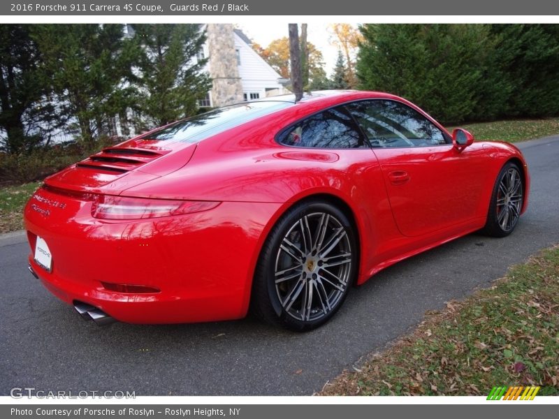 Guards Red / Black 2016 Porsche 911 Carrera 4S Coupe