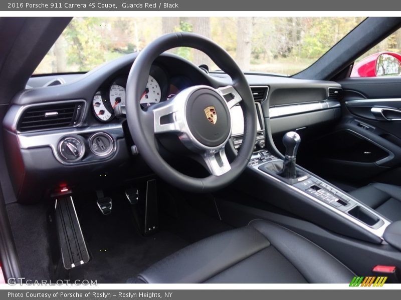 Guards Red / Black 2016 Porsche 911 Carrera 4S Coupe