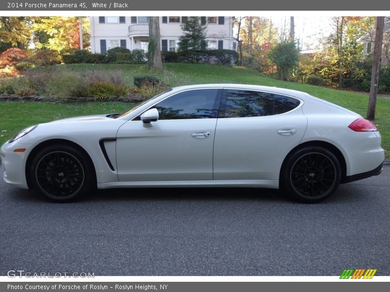 White / Black 2014 Porsche Panamera 4S