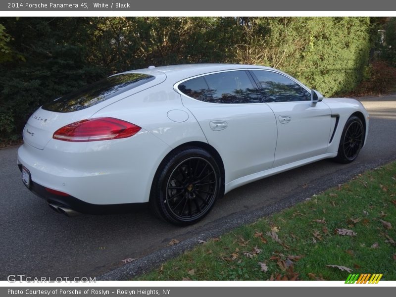 White / Black 2014 Porsche Panamera 4S