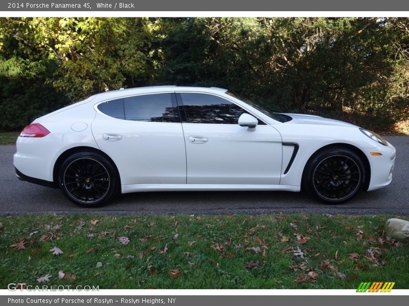 White / Black 2014 Porsche Panamera 4S